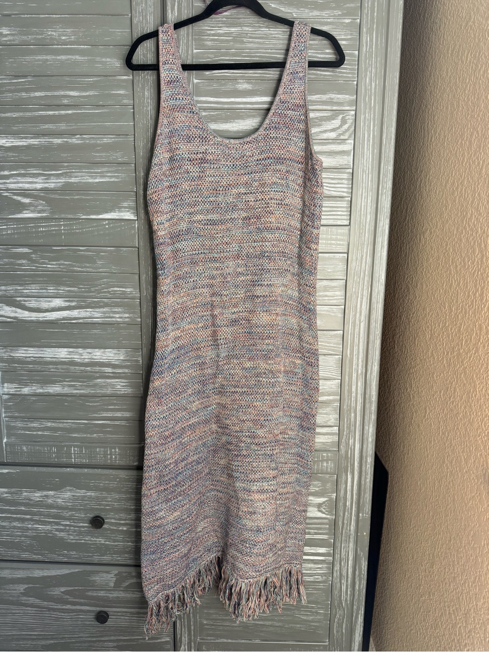 Future Collective x Alani Noelle multicolor space-dye knit midi dress Size XXL